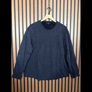 Vince Shirt Small Women’s Gray Long Sleeve Knitted Pullover Crewneck